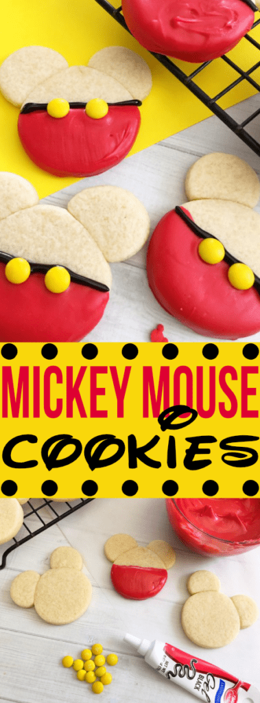 These homemade cookies are inspired the main mouse - MICKEY! So easy your kids can help - they will love 'em too!